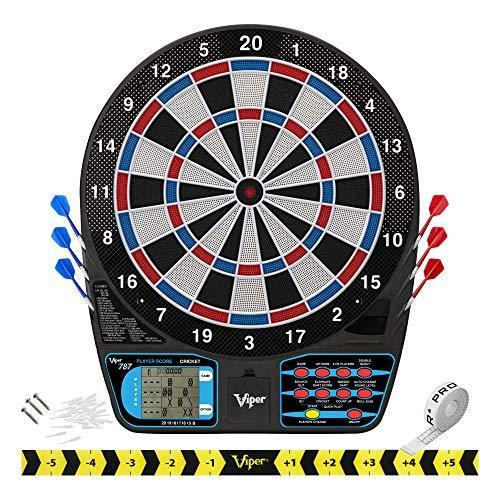 海外輸入品 ダーツ ダーツボード 42-0001 Viper 787 Electronic Dartboard， Ultra Thin Spider For Inc