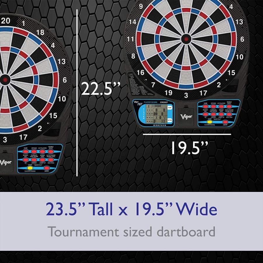 海外輸入品 ダーツ ダーツボード 42-0001 Viper 787 Electronic Dartboard， Ultra Thin Spider For Inc For 海外輸入品 ダーツ ダーツボード Viper Electronic Dartboard， Ultra Thin Spider