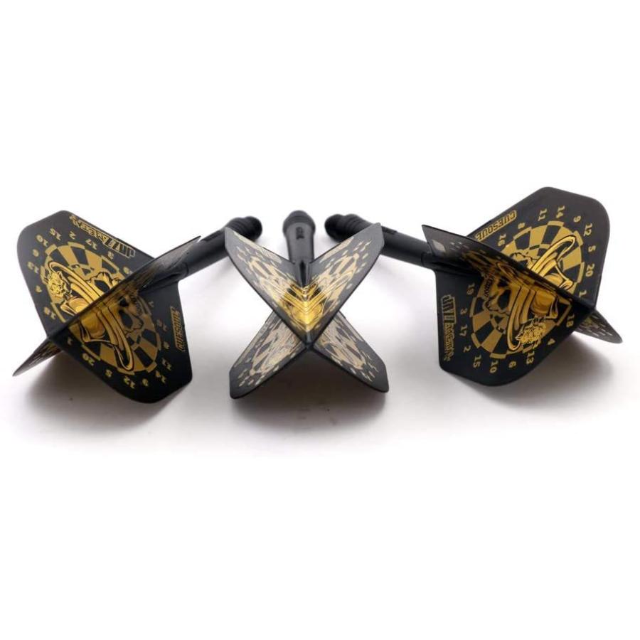 海外輸入品 ダーツ フライト CUESOUL Jazz-Metal Integrated Dart Shaft and Flights for Steel tip Dartの画像