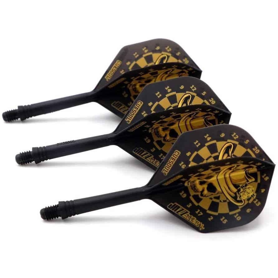 海外輸入品 ダーツ フライト CUESOUL Jazz-Metal Integrated Dart Shaft and Flights for Steel tip Dartの画像