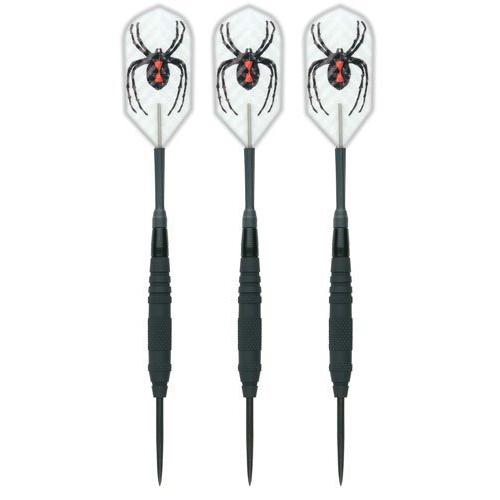【希少】 レーザーダーツ ブラックウィドウ タングステン ダーツ バレル 海外輸入品 ダーツ BWF-2-26 LaserDarts Black Widow Fixed Point