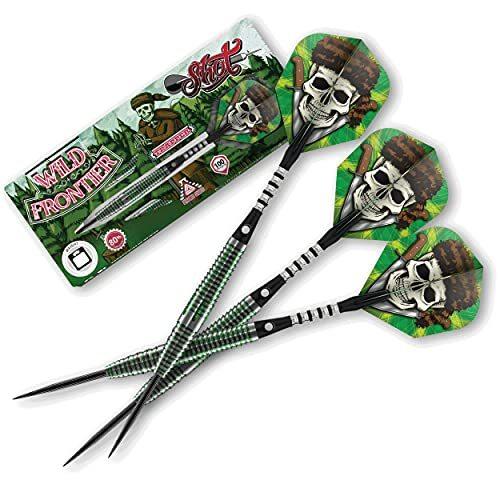 海外輸入品 ダーツ 9415639063417 Shot Darts Steel Tip, Frontier Trapper (23g /24g /26g) 80% Tungsten Ba