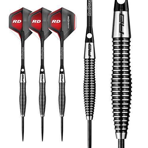 海外輸入品 ダーツ RDD0759 RED DRAGON Lethal Magic 3: 24g - 85% Tungsten Steel Darts with Flights and S