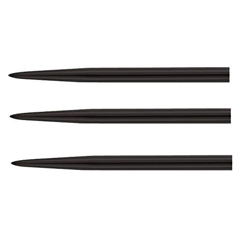海外輸入品 ダーツ チップ US Darts Steel Black 53mm (2 1/16th) Steel TIP Dart Replacement Points - 1