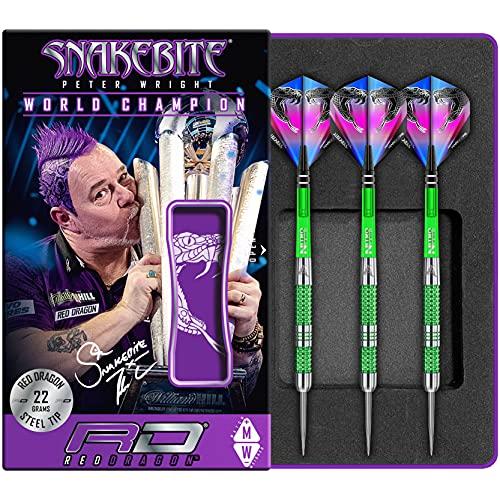 ダーツ　PETER WRIGHT SNAKEBITEソフト・スティールセット ダーツ PETER WRIGHT SNAKEBITEソフト・スティールセット Amazon