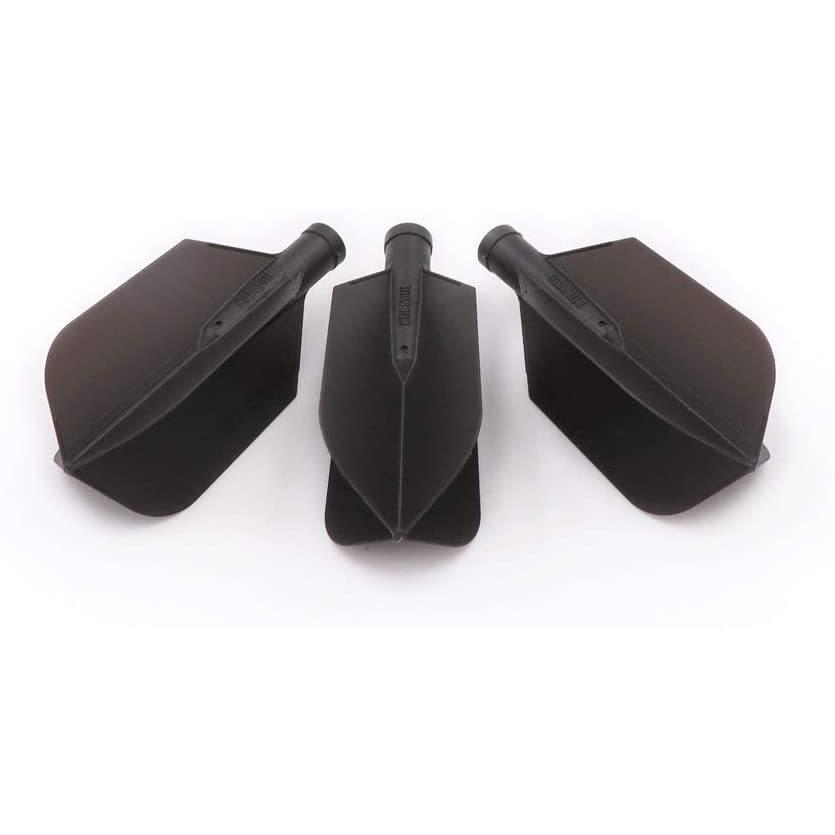 海外輸入品 ダーツ フライト CUESOUL TERO AK4 Dart Flights Slim with 6 Colors,Set of 3 pcs (Black)の画像