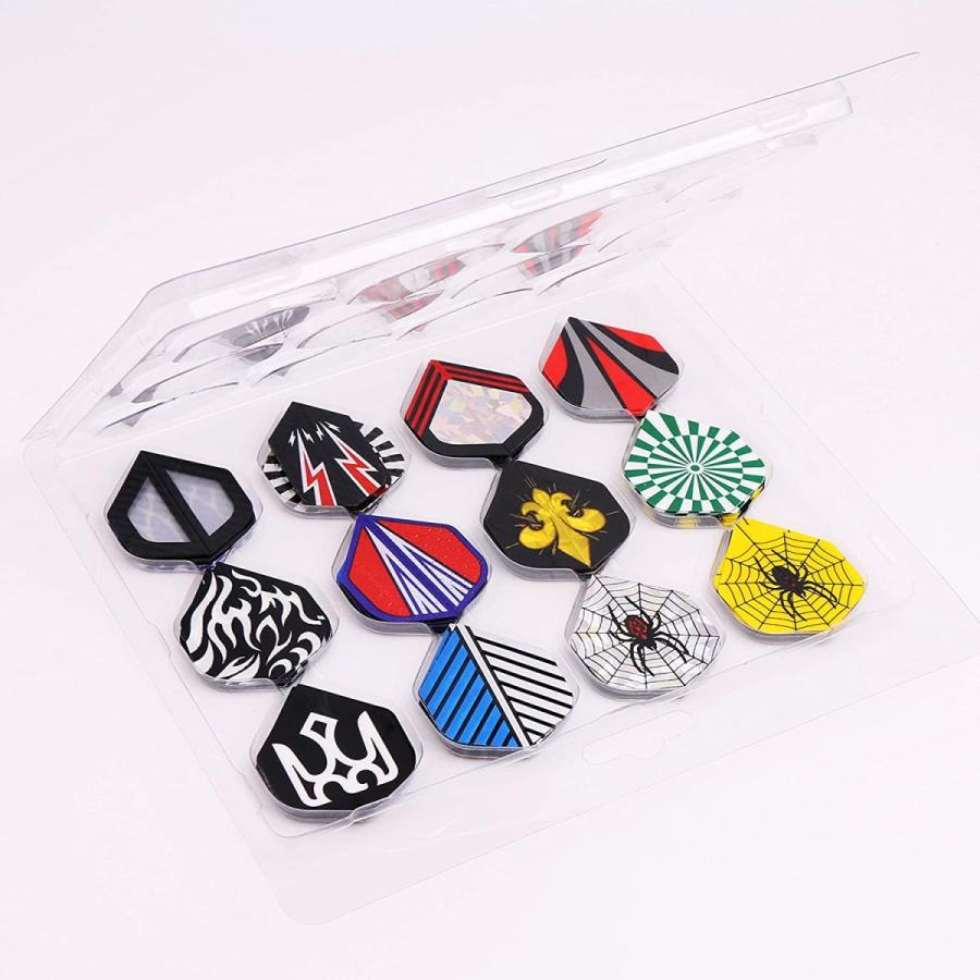 海外輸入品 ダーツ フライト 43235-14346 MaxMau Dart Flights,144 pcs Standard Shape Professional Fliの画像