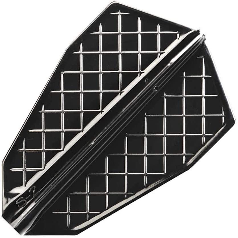 海外輸入品 ダーツ フライト fif9232 コスモダーツ(COSMO DARTS) Fit Flight Pro Shield Black #2の画像