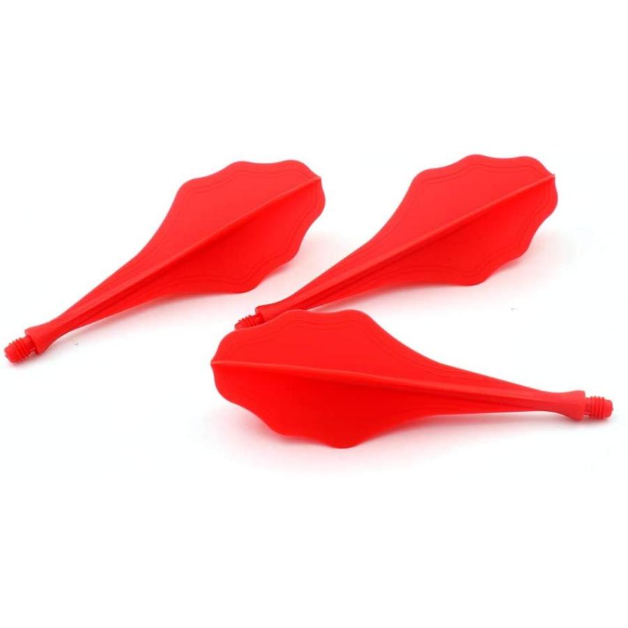 海外輸入品 ダーツ フライト 窶擦UESOUL CUESOUL TRAJ AK8 New Integrated Dart Flights and Shafts Waの画像