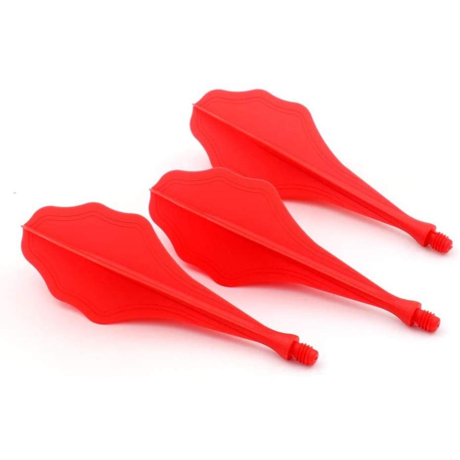 海外輸入品 ダーツ フライト 窶擦UESOUL CUESOUL TRAJ AK8 New Integrated Dart Flights and Shafts Waの画像