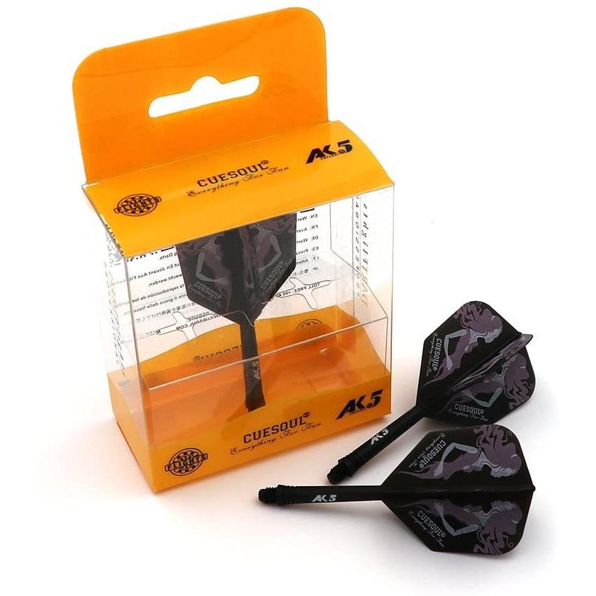 海外輸入品 ダーツ フライト CSAK-5MN7S CUESOUL Integrated Dart Shaft and Flights L-Dart Shaft 21mm,の画像