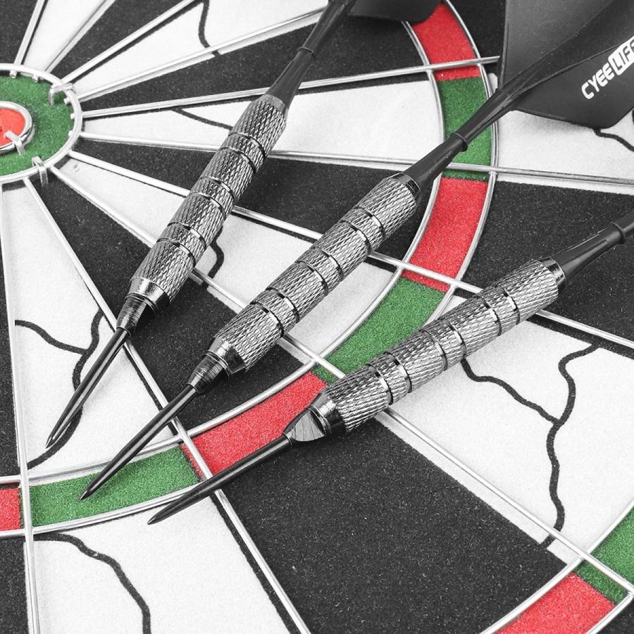 海外輸入品 ダーツ チップ CyeeLife Steel Dart Tips 12pcs with 20pcs Rubber O Rings,Converter Pointsの画像