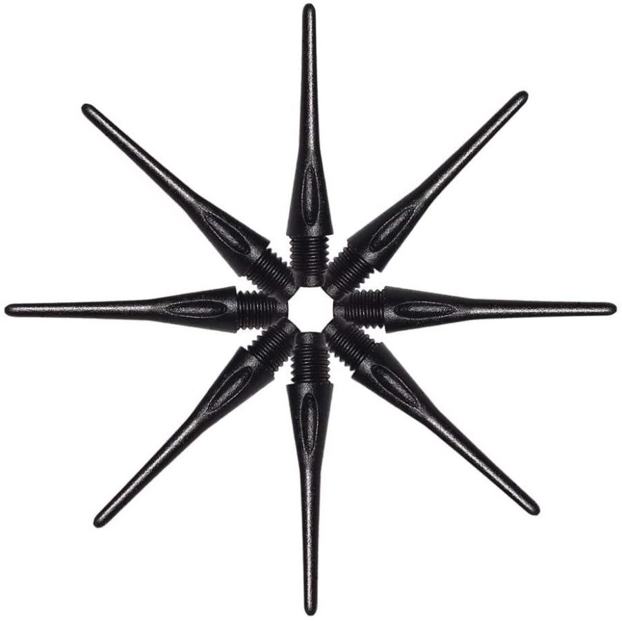 海外輸入品 ダーツ チップ DP-WMS-300P Wolftop 2BA Thread Soft Tip Dart Points 300 Pack - Plastic Darの画像