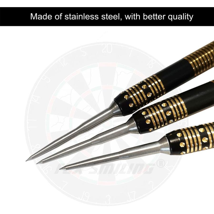 海外輸入品 ダーツ チップ FOX SMILING Dart Steel tip Converter Points 2BA, Replacement Tips for Metaの画像