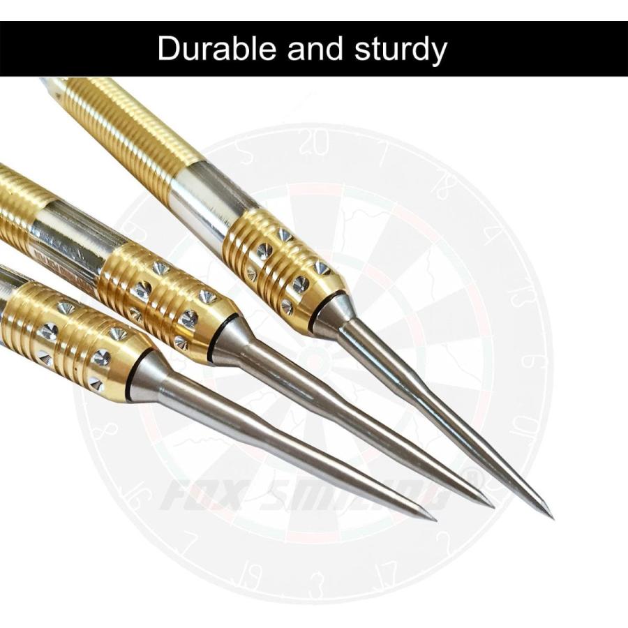 海外輸入品 ダーツ チップ FOX SMILING Dart Steel tip Converter Points 2BA, Replacement Tips for Metaの画像