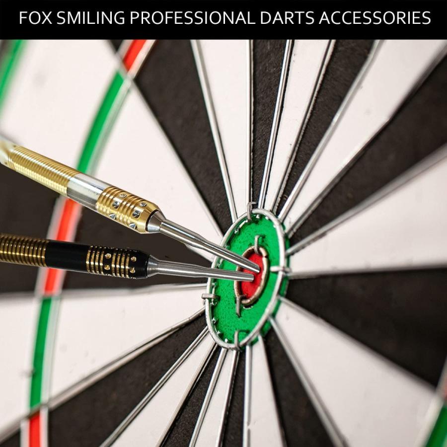 海外輸入品 ダーツ チップ FOX SMILING Dart Steel tip Converter Points 2BA, Replacement Tips for Metaの画像