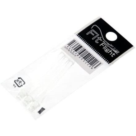 海外輸入品 ダーツ シャフト GEAR-Slim-Locked-8 Cosmodarts Fit Shaft, Gear Shaft, Slim Lock, Clear 8の画像
