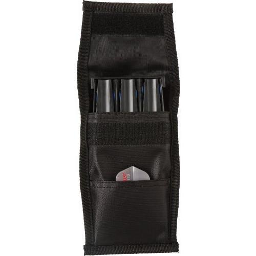 海外輸入品 ダーツ 36-0800-01 Casemaster Single Black Dart Case with Solid Plastic Insert and Flexible,