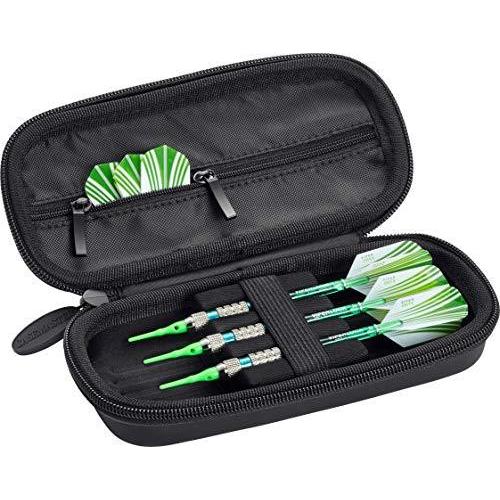 海外輸入品 ダーツ Warden Casemaster Warden Dart Case with Zipper - TACTECH Foam Protection - Secure Da