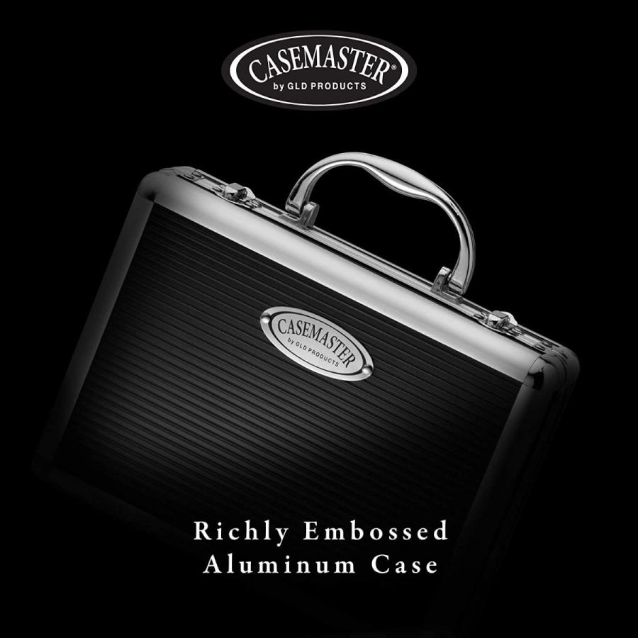 海外輸入品 ダーツ 36-0402-01 Casemaster Legion Aluminum Dart Case Holds 9 Steel Tip and Soft Tip Dartsの画像