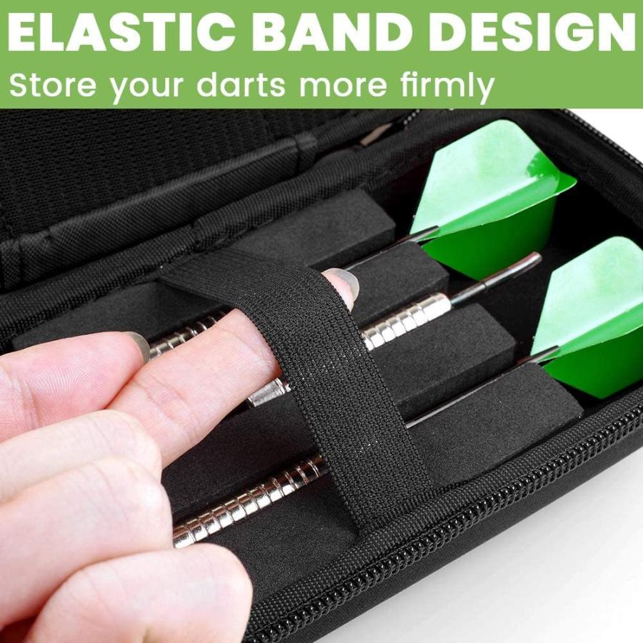 海外輸入品 ダーツ / ALKOO Dart Case Holder Bag for 6 pcs Steel and Soft Tip Darts Set, Storage Organizの画像