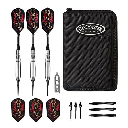 海外輸入品 ダーツ 20-9009 Viper by GLD Products Fatal Shot 18 Gram Soft Tip Darts \u0026 Casemaster Select