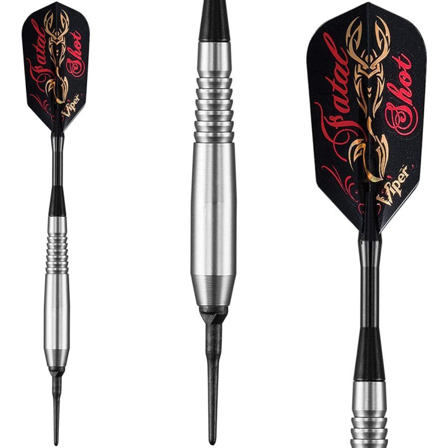 海外輸入品 ダーツ 20-9009 Viper by GLD Products Fatal Shot 18 Gram Soft Tip Darts \u0026 Casemaster Selectの画像