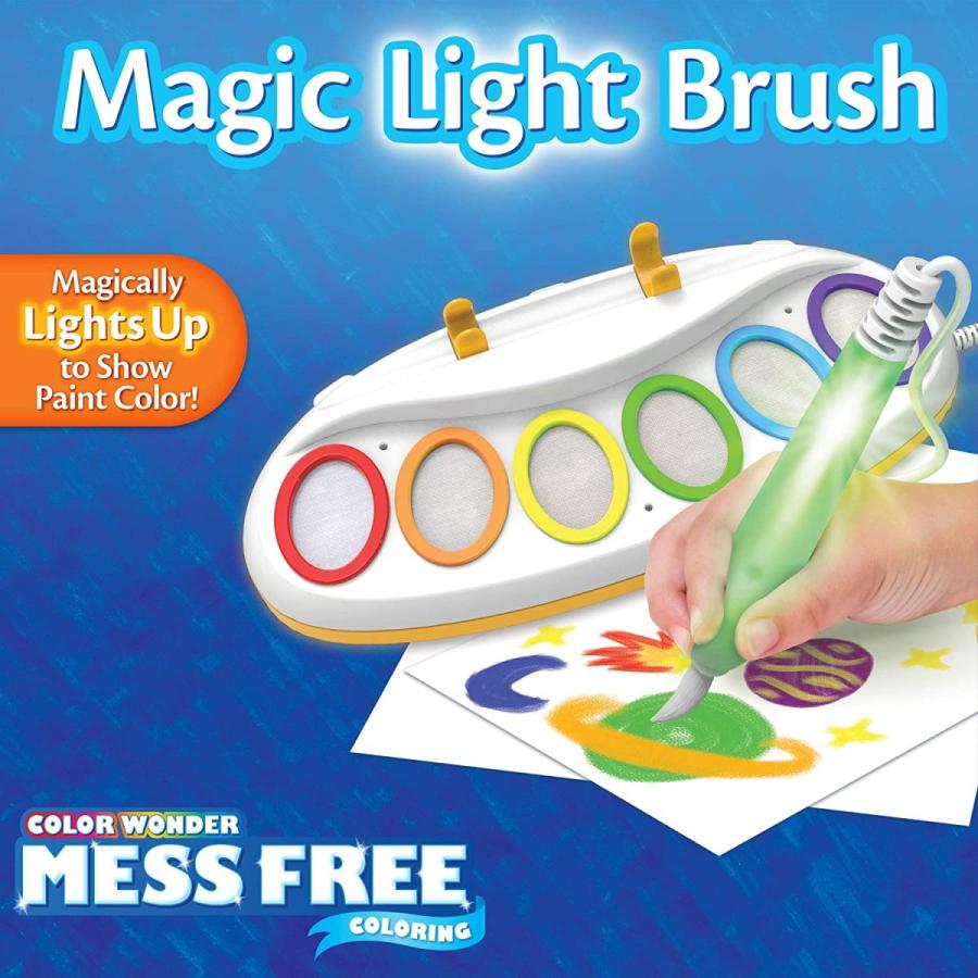 クレヨラ アメリカ 海外輸入 75-7130 Crayola Color Wonder Magic Light Brush, Mess Free Painting, Gif｜maniacs-shop｜07