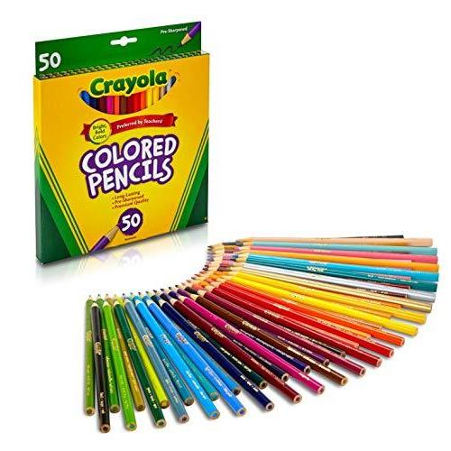 クレヨラ アメリカ 海外輸入 68-4050 Crayola Colored Pencils， 50 Count