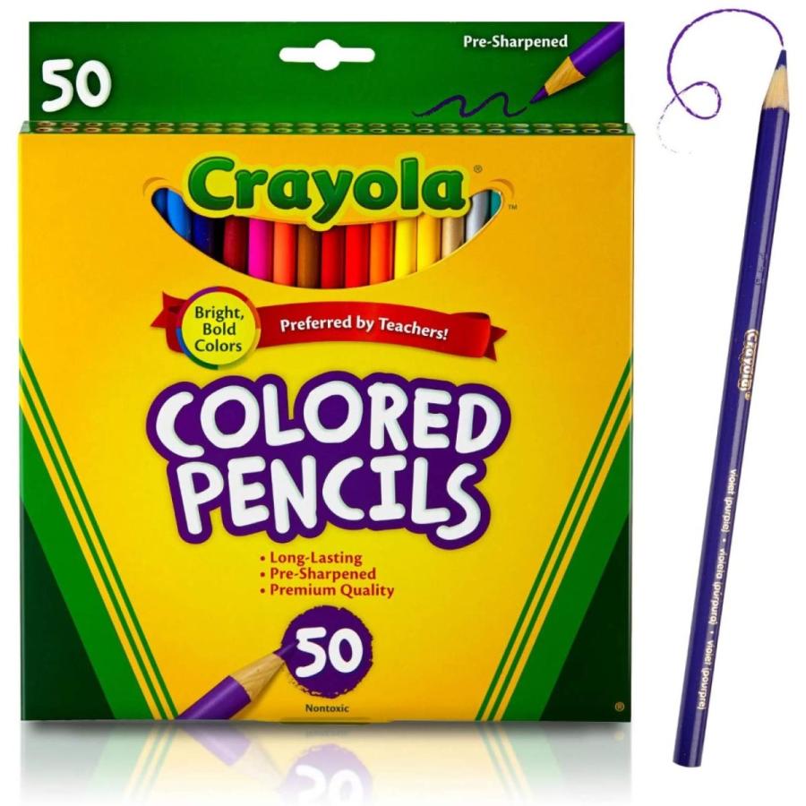 クレヨラ アメリカ 海外輸入 68-4050 Crayola Colored Pencils， 50 Count_5