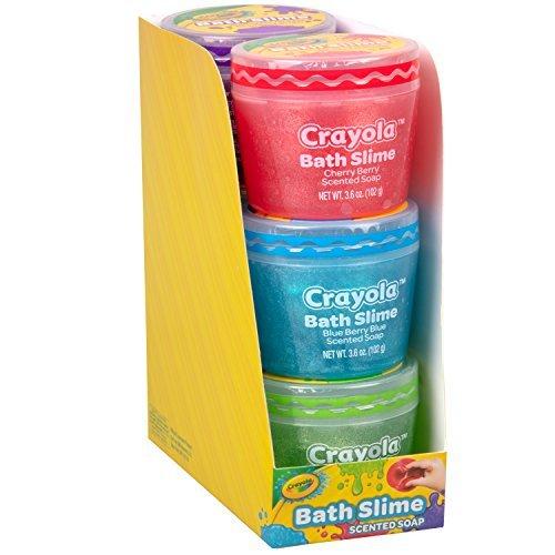 クレヨラ アメリカ 海外輸入 Bath Slime 6 pack Crayola Bath Slime Scented Soap 4 Colors and Scents (｜maniacs-shop