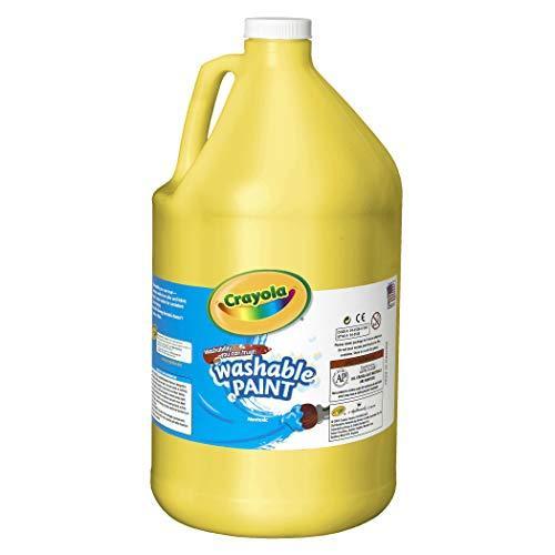 クレヨラ アメリカ 海外輸入 CYO542128034 Crayola Washable Paint For Kids - Yellow (1 Gallon)， Kids