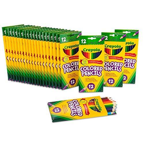 クレヨラ アメリカ 海外輸入 68-0004 Crayola Bulk Colored Pencils for Kids (24pk), Back to School Su