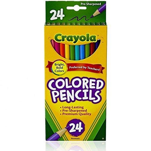 人気 モデル クレヨラ アメリカ 海外輸入 Oc F95w b7 Crayola Colored Pencils Long 24 In A Pack Case Of 36 超特価コーナー Moodles Uog Ac Rw