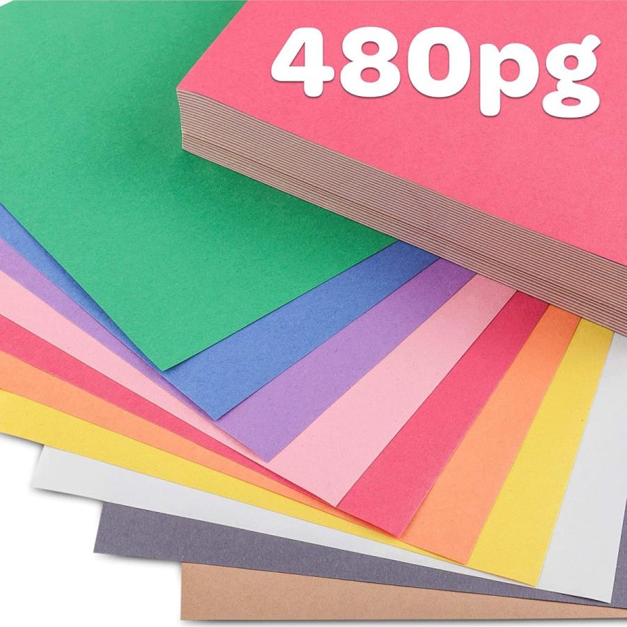 クレヨラ アメリカ 海外輸入 99-0013 Crayola Construction Paper Bulk Pack (480 Sheets) ? 10 Assort_1