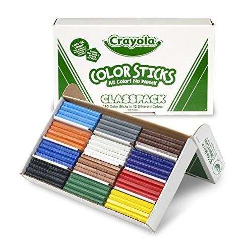 クレヨラ アメリカ 海外輸入 68-8120 Crayola 120 Ct Color Stick Classpack， 10 Assorted Colors