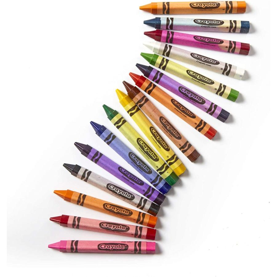 クレヨラ アメリカ 海外輸入 52 8039 Crayola Triangular Crayon Classpack (256ct), 16 Assorted Toddleの画像