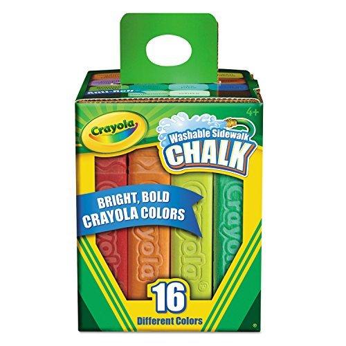クレヨラ アメリカ 海外輸入 51-2016 Crayola Sidewalk Chalk, Bucket of 16