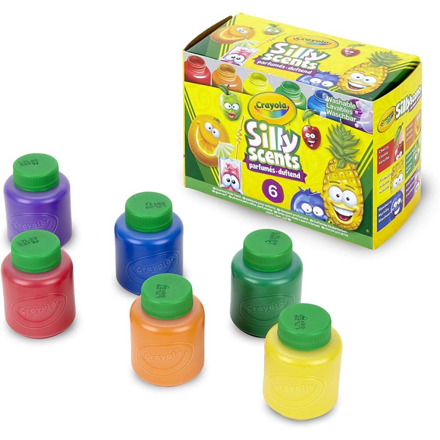 クレヨラ アメリカ 海外輸入 54-2392-E-000 Crayola Silly Scents， Washable Kids Paint， Scented Paint，_3