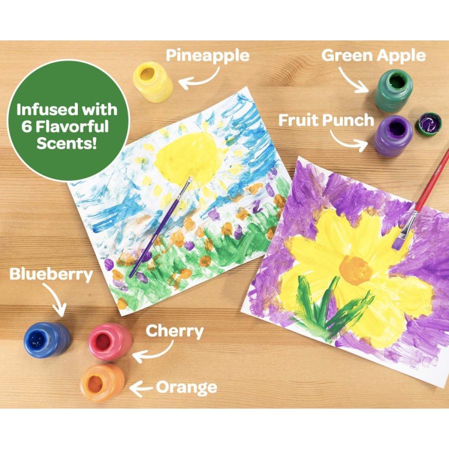 クレヨラ アメリカ 海外輸入 54-2392-E-000 Crayola Silly Scents， Washable Kids Paint， Scented Paint，_4