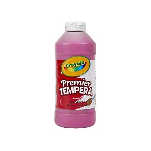 クレヨラ アメリカ 海外輸入 541216 Crayola Premier Tempera Paint For Kids - Magenta (16oz)， Kids Cl