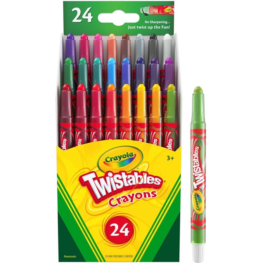 クレヨラ アメリカ 海外輸入 52 9724 Crayola Twistables Crayons Coloring Set, Mini, Kids Indoor Actiの画像