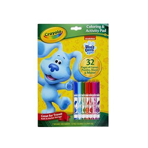 クレヨラ アメリカ 海外輸入 04-2632 Crayola Blues Clues Color & Activity， 32 Coloring Pages， Gift