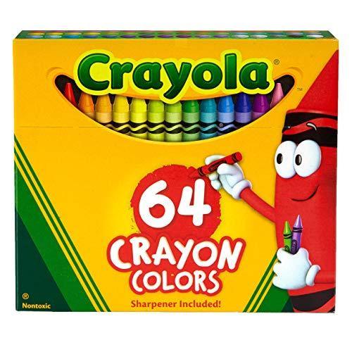 クレヨラ 亜米利加 外国でインポート 52 0064 Crayola Crayons, Crayon Box with Sharpener, 64 コンピュータ断層撮影法 知育玩具-ゲーム、おもちゃ-おもちゃ