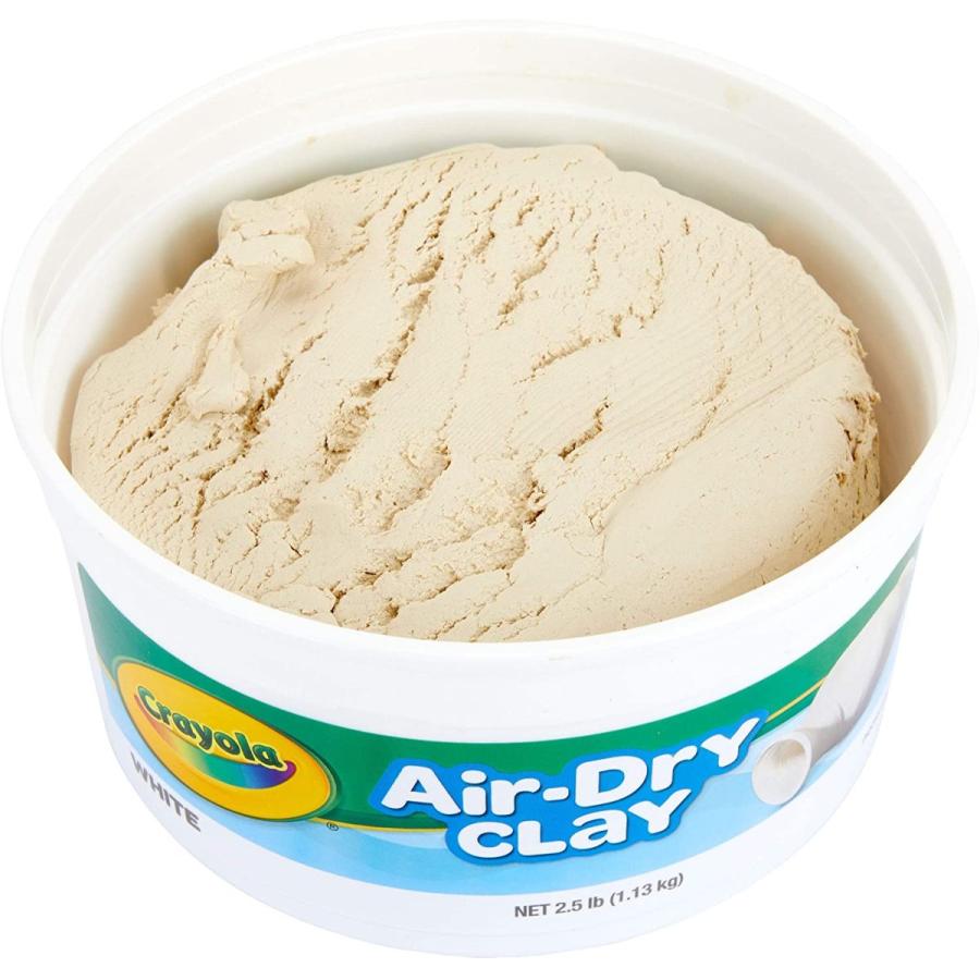 クレヨラ アメリカ 海外輸入 575050 Crayola Air Dry Clay 2.5 Lb Bucket， White_2