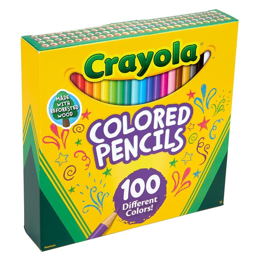 クレヨラ アメリカ 海外輸入 68 8100 Crayola Colored Pencils， 100