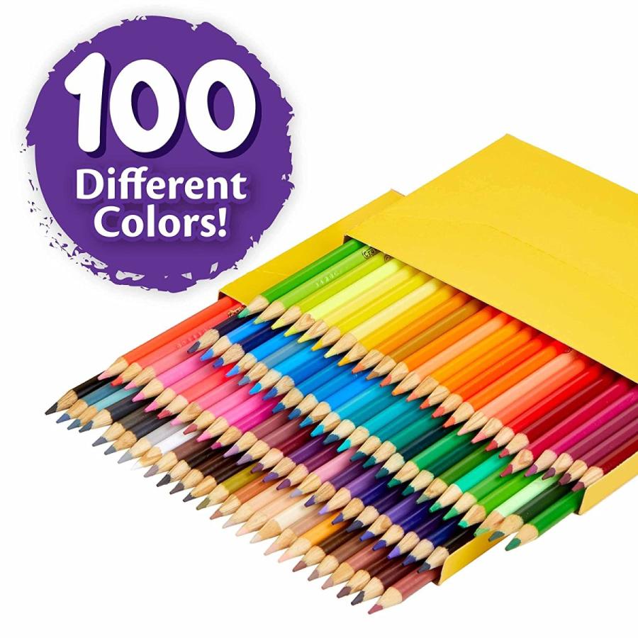 クレヨラ アメリカ 海外輸入 68 8100 Crayola Colored Pencils， 100