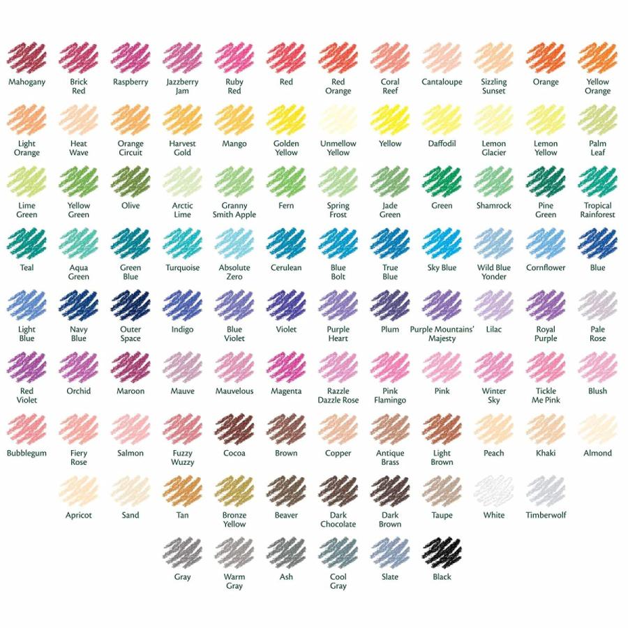 クレヨラ アメリカ 海外輸入 68 8100 Crayola Colored Pencils， 100