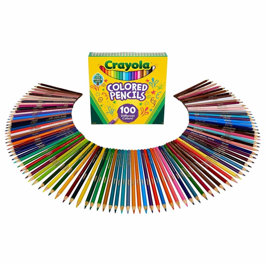 クレヨラ アメリカ 海外輸入 68 8100 Crayola Colored Pencils， 100