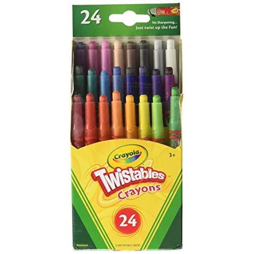 クレヨラ アメリカ 海外輸入 52-9724 Crayola Twistables Mini Crayons 24 ea (Pack of 2)
